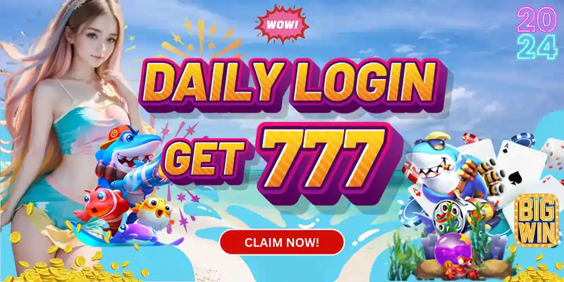 Daily login bonus 777